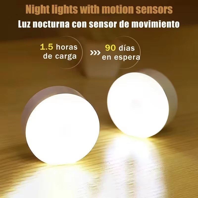 Light Switch - Veilleuse LED rechargeable par USB avec