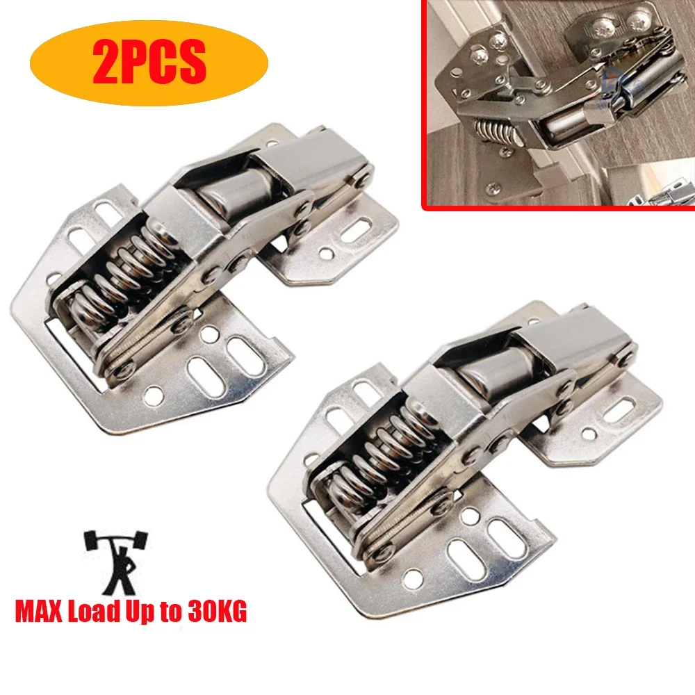 Cabinet Hinges - 2 Pièces Charnières de placard pour