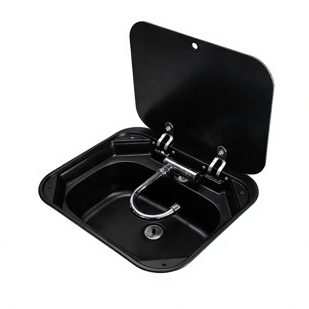 Faucet - Évier de camping-car exclusif transfrontalier avec