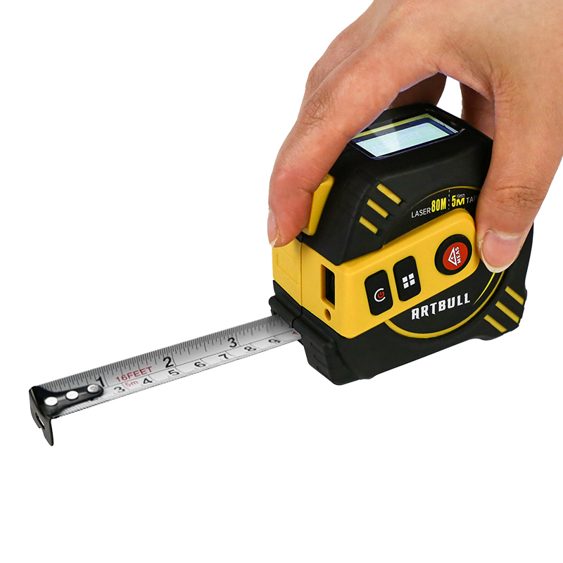 Tape Measure - Télémètre laser multifonction 3 en 1,