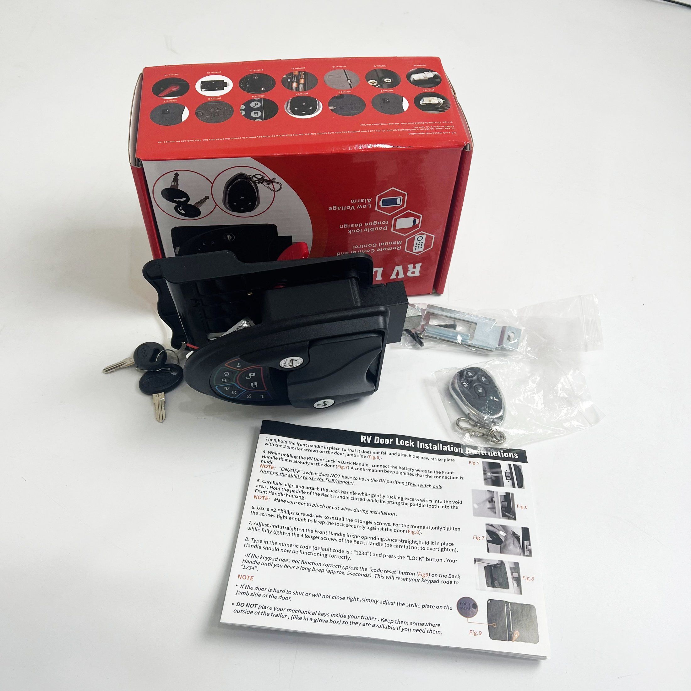 Serrure codée de porte avec té - Door Lock avis et prix