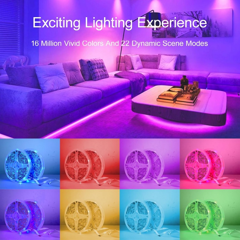 Ruban LED USB 5V CC, contrôle  - Led Strip Lights avis et prix