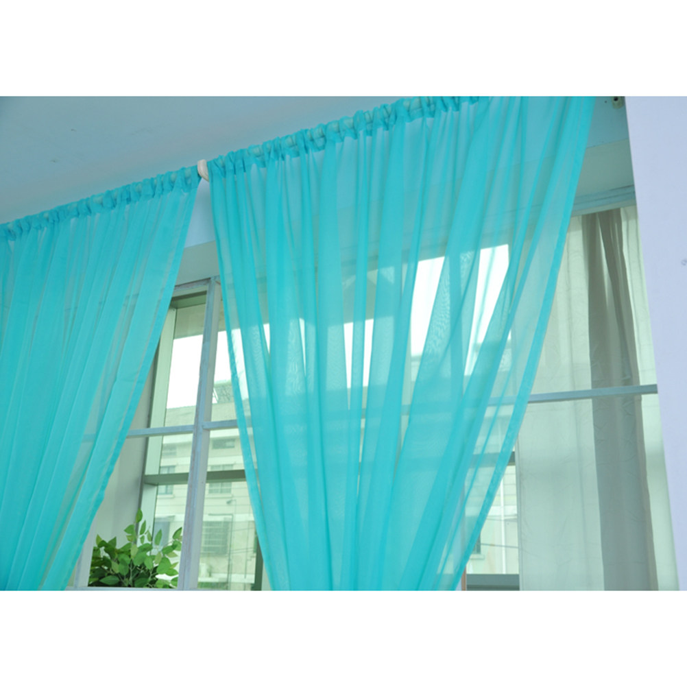 Rideau transparent en voile, r - Curtain Rods avis et prix