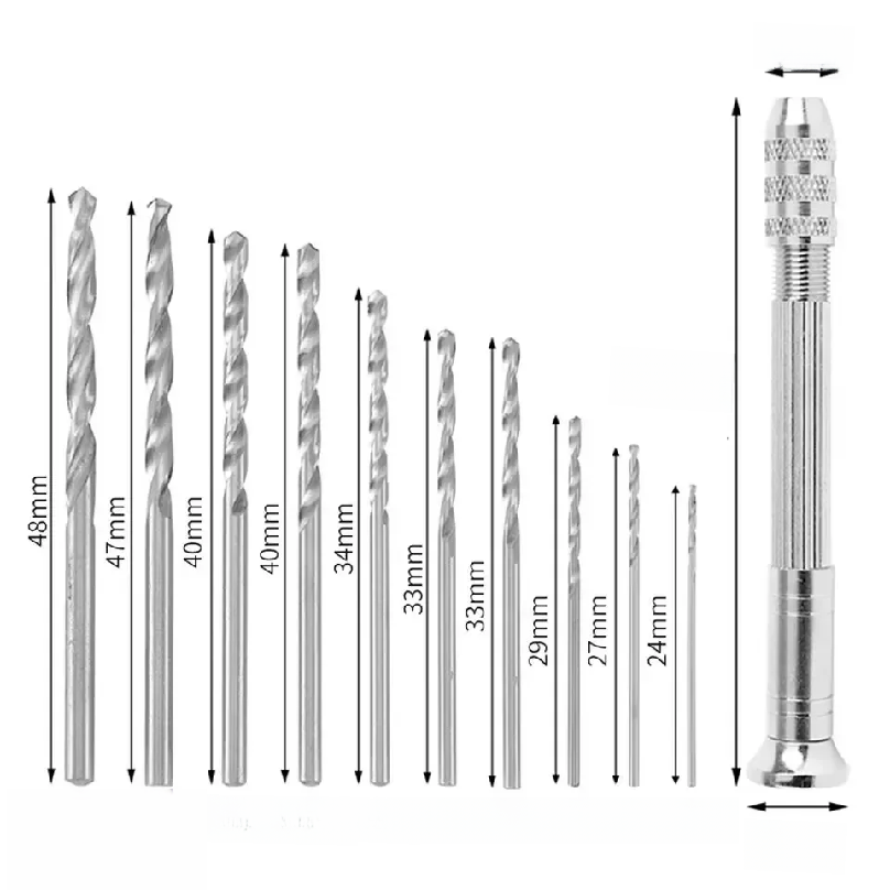 Mini perceuse manuelle 0,8-3,0 - Drill Bits avis et prix