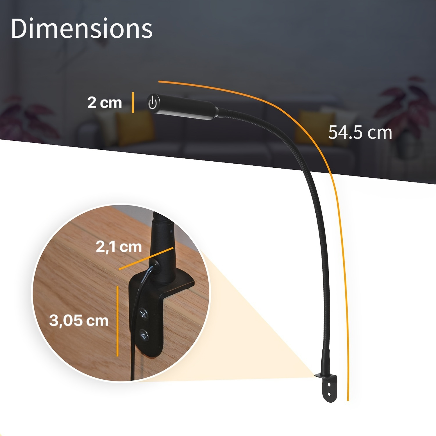 2 lampes de lecture à LED avec - Light Switch avis et prix