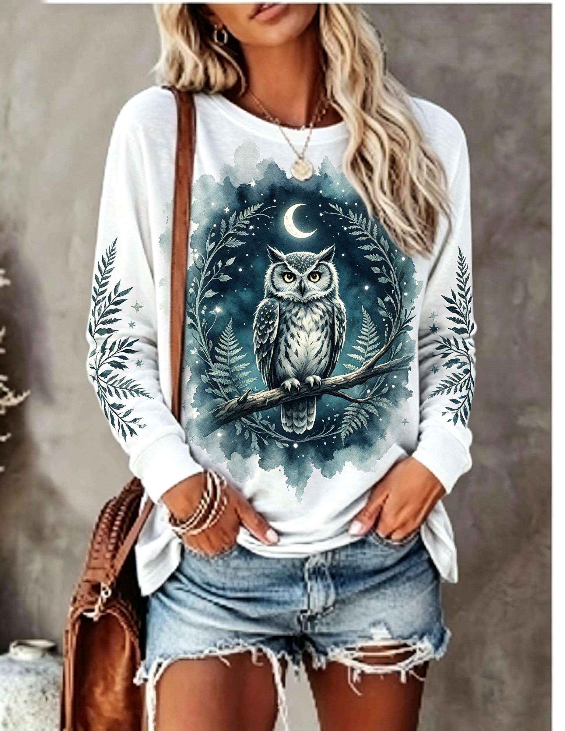 T-shirt à manches longues pour - Wallpaper avis et prix